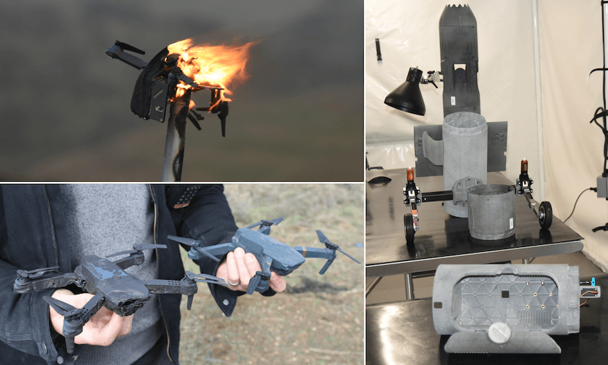 Lasers Destroy Drones as Additive Manufacturing Builds Them
