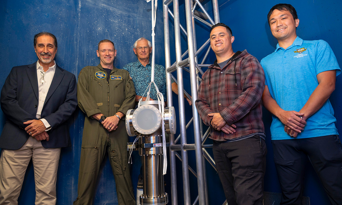 Naval Aviator Turned NPS Doctoral Student Earns National Recognition for Applied Quantum Research