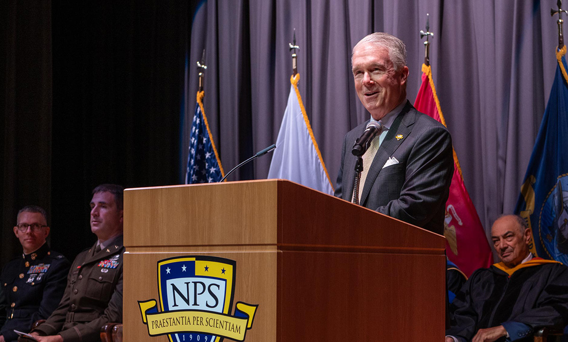 NPS Summer Graduation Emphasizes Trust and Leadership