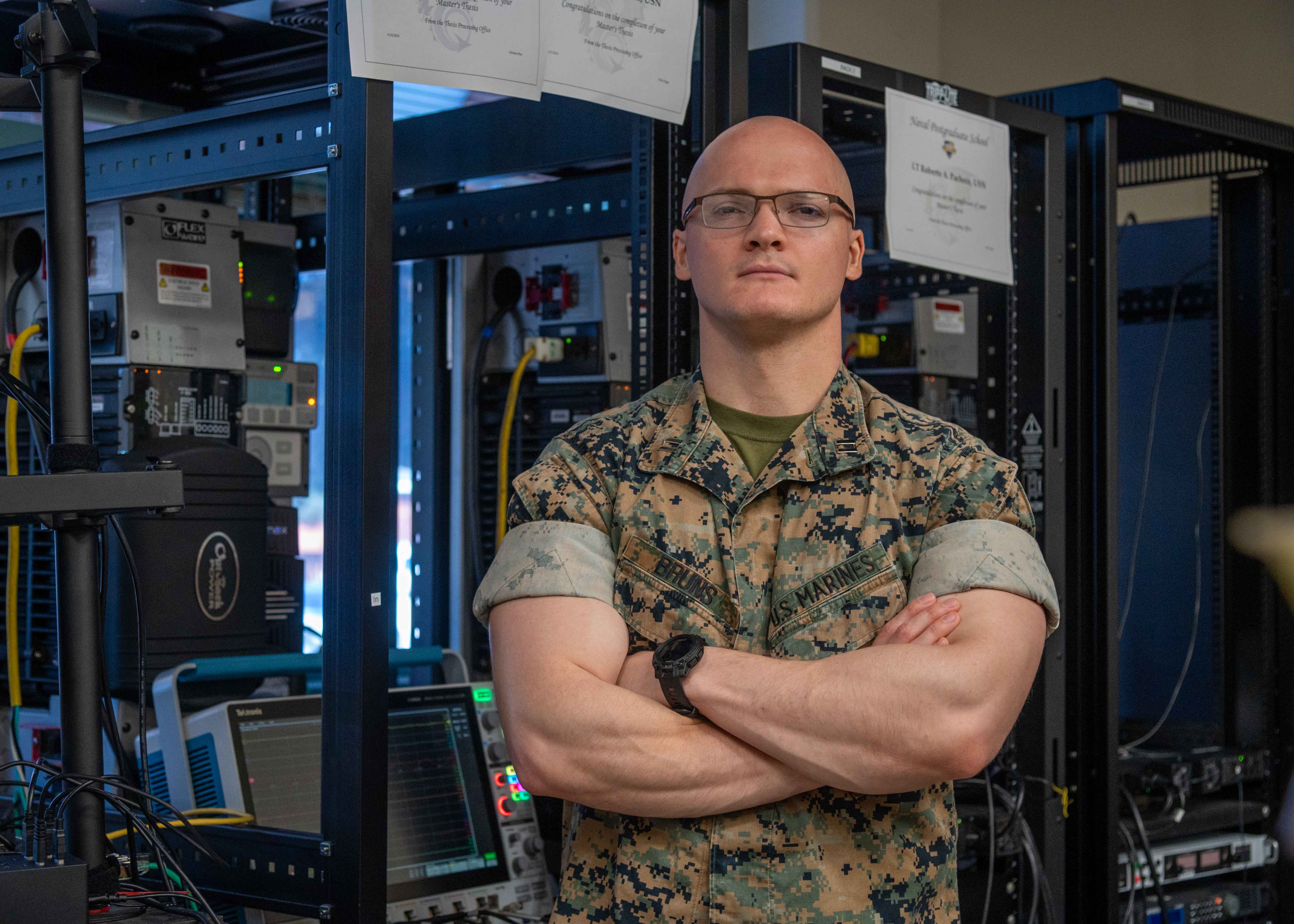 NPS Graduate Applies Virtual Modeling Research to Strengthen Military Energy Resilience