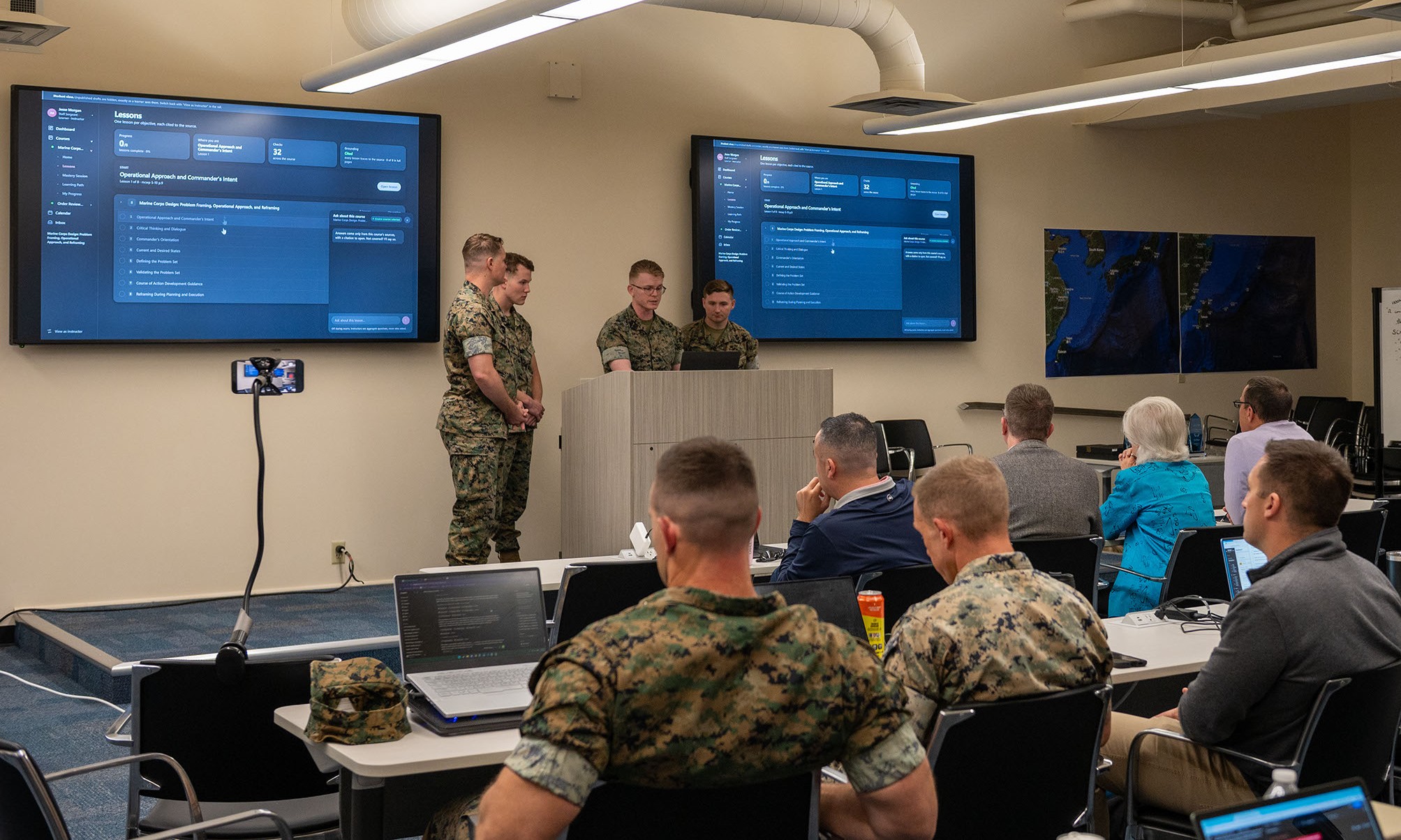 Joint NPS-MCU Hackathon Advances AI Prototypes for Military Education