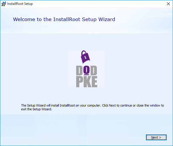 Welcome to InstallRoot SetUp