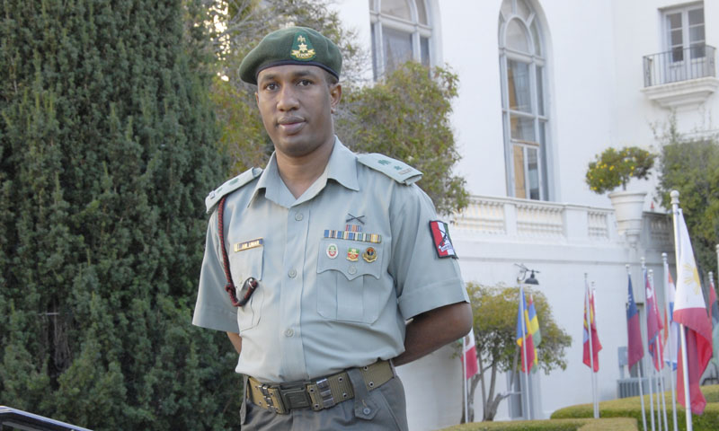 Nigerian Student Hopes NPS Education Helps Bring Unity to His Home