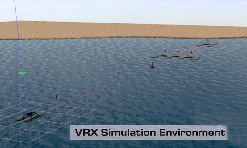 NPS, RoboNation, Open Robotics announce Virtual RobotX competition